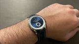  Shop Authentic Breitling Premier Automatic 40mm Blue Dial Blue Leather Strap Mens Watch - A37340351C1P2 - Luxxuri