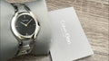  Shop Authentic Calvin Klein Class Black Dial Silver Steel Strap Watch for Women - K6R23121 - Luxxuri