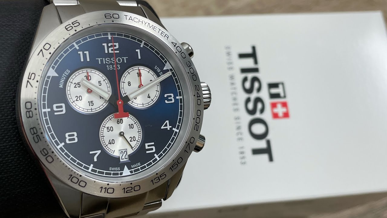  Shop Authentic Tissot PRS 516 Chronograph Blue Dial Blue Steel Strap Watch for Men - T131.617.11.042.00 - Luxxuri