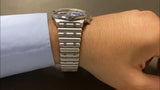  Shop Authentic Breitling Chronomat B01 42mm Silver Dial Silver Steel Strap Watch for Men - AB0134101G1A1 - Luxxuri