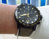  Shop Authentic Tissot Supersport Chrono Black Dial Beige Nylon Strap Watch For Men - T125.617.37.051.01 - Luxxuri