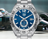  Shop Authentic Tag Heuer Formula 1 Calibre 6 Automatic Blue Dial Silver Steel Strap Watch for Men - WAZ2014.BA0842 - Luxxuri