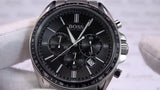  Shop Authentic Hugo Boss Driver Chronograph Black Dial Silver Steel Strap Watch For Men - 1513080 - Luxxuri