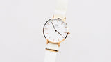  Shop Authentic Daniel Wellington Classic Petite Dover White Dial White Nylon Strap Watch For Women - DW00100311 - Luxxuri