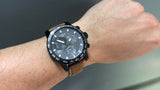  Shop Authentic Tissot Supersport Chrono Black Dial Brown Leather Strap Watch for Men - T125.617.36.051.01 - Luxxuri