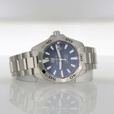  Shop Authentic Tag Heuer Aquaracer Automatic Blue Dial Silver Steel Strap Watch for Men - WBD2112.BA0928 - Luxxuri
