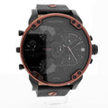  Shop Authentic Diesel Mr Daddy 2.0 Chronograph Black Dial Black Steel Strap Watch For Men - DZ7400 - Luxxuri