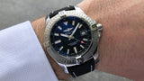  Shop Authentic Breitling Avenger Automatic GMT 43 Black Dial Black Nylon Strap Watch for Men - A32397101B1X1 - Luxxuri