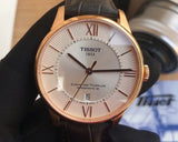  Shop Authentic Tissot Chemin Des Tourelles Powermatic 80 Silver Dial Brown Leather Strap Watch For Men - T099.407.36.038.00 - Luxxuri