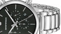  Shop Authentic Emporio Armani Chronograph Black Dial Silver Steel Strap Watch For Men - AR1853 - Luxxuri