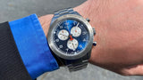  Shop Authentic Tissot PRS 516 Chronograph Blue Dial Blue Steel Strap Watch for Men - T131.617.11.042.00 - Luxxuri