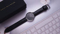  Shop Authentic Daniel Wellington Classic Reading Black Dial Black Leather Strap Watch For Men - DW00100135 - Luxxuri