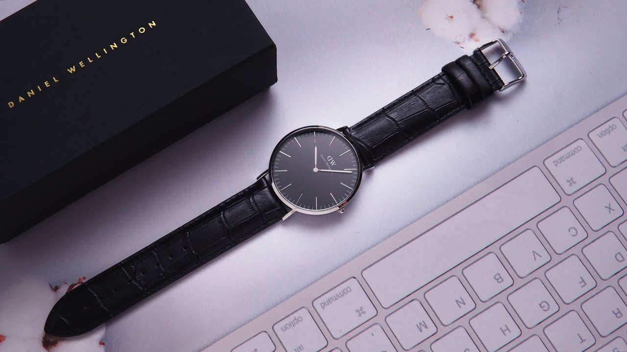  Shop Authentic Daniel Wellington Classic Reading Black Dial Black Leather Strap Watch For Men - DW00100135 - Luxxuri