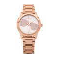  Shop Authentic Michael Kors Hartman Analog White Dial Rose Gold Steel Strap Watch For Women - MK3673 - Luxxuri
