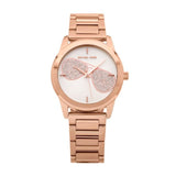  Shop Authentic Michael Kors Hartman Analog White Dial Rose Gold Steel Strap Watch For Women - MK3673 - Luxxuri