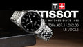  Shop Authentic Tissot Le Locle Powermatic 80 Black Dial Silver Steel Strap Watch For Men - T006.407.11.052.00 - Luxxuri