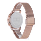  Shop Authentic Tommy Hilfiger Blake Chronograph Rose Gold Dial Rose Gold Mesh Bracelet Watch For Women - 1781907 - Luxxuri