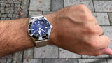  Shop Authentic Breitling Superocean Heritage B20 Automatic 42 Black Dial Silver Mesh Bracelet Watch for Men - AB2010121B1A1 - Luxxuri