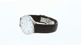  Shop Authentic Tissot T Classic Tradition 5.5 Quartz White Dial Brown Leather Strap Watch For Men - T063.409.16.018.00 - Luxxuri