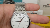  Shop Authentic Tissot T Classic Tradition White Dial Silver Steel Strap Watch For Men - T063.610.11.037.00 - Luxxuri