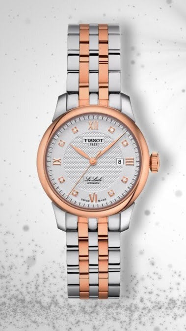  Shop Authentic Tissot Le Locle Lady Automatic Diamonds Silver Dial Two Tone Steel Strap Watch For Women - T006.207.22.036.00 - Luxxuri