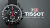  Shop Authentic Tissot Supersport Chrono Giro D'Italia Black Dial Black Nylon Strap Watch for Men - T125.617.37.051.00 - Luxxuri