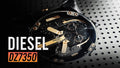  Shop Authentic Diesel Mr Daddy 2.0 Black Dial Black Leather Strap Watch For Men - DZ7350 - Luxxuri