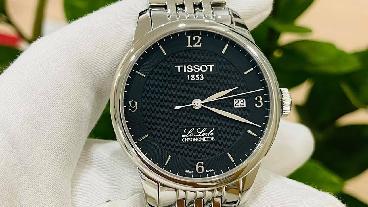  Shop Authentic Tissot Le Locle Automatic Black Dial Silver Steel Strap Watch For Men - T006.408.11.057.00 - Luxxuri