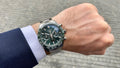  Shop Authentic Tag Heuer Carrera Chronograph 44mm Green Dial Silver Steel Strap Watch for Men - CBN2A1N.BA0643 - Luxxuri