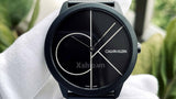  Shop Authentic Calvin Klein Minimal Black Dial Black Mesh Bracelet Watch for Men - K3M5145X - Luxxuri