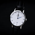  Shop Authentic Daniel Wellington Dapper Sheffield White Dial Black Leather Strap Watch For Women - DW00100096 - Luxxuri