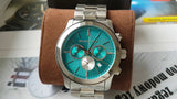  Shop Authentic Michael Kors Runway Quartz Blue Dial Silver Steel Strap Watch For Women - MK5953 - Luxxuri