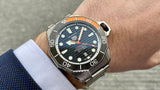  Shop Authentic Tag Heuer Aquaracer Professional 1000 Superdiver Automatic Black Dial Silver Steel Strap Watch for Men - WBP5A8A.BF0619 - Luxxuri