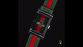  Shop Authentic Gucci G Frame Quartz Green & Red Mother of Pearl Dial Multicolor Leather Strap Watch For Women - YA147408 - Luxxuri