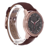  Shop Authentic Michael Kors Ryker Analog Gray Dial Brown Leather Strap Watch For Men - MK8519 - Luxxuri