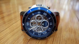  Shop Authentic Fossil Grant Sport Automatic Skeleton Blue Dial Brown Leather Strap Watch for Men - ME3140 - Luxxuri