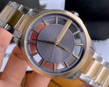  Shop Authentic Armani Exchange Hampton Chronograph Grey Dial Two Tone Steel Strap Watch For Men - AX2403 - Luxxuri