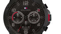  Shop Authentic Tommy Hilfiger Blaze Chronograph Black Dial Black Steel Strap Watch For Men - 1792030 - Luxxuri