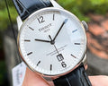  Shop Authentic Tissot Chemin Des Tourelles Powermatic 80 Silver Dial Black Leather Strap Watch For Men - T099.407.16.037.00 - Luxxuri