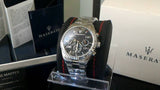  Shop Authentic Maserati Competizione Chronograph Black Dial Silver Steel Strap Watch For Men - R8853100012 - Luxxuri