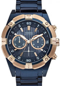  Shop Authentic Guess Jolt Analog Blue Dial Blue Steel Strap Watch for Men - W0377G4 - Luxxuri