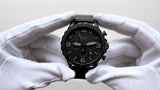  Shop Authentic Fossil Nate Chronograph Black Dial Black Leather Strap Watch for Men - JR1354 - Luxxuri