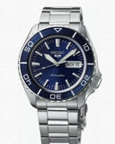  Shop Authentic Seiko 5 Sports Automatic Blue Dial Silver Steel Strap Watch for Men - SRPK97K1 - Luxxuri