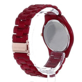  Shop Authentic Michael Kors Slim Runway Red Dial Red Steel Strap Watch For Women - MK3895 - Luxxuri