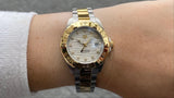  Shop Authentic Tag Heuer Aquaracer Mother of Pearl Dial Two Tone Steel Strap Watch for Women - WBD1320.BB0320 - Luxxuri