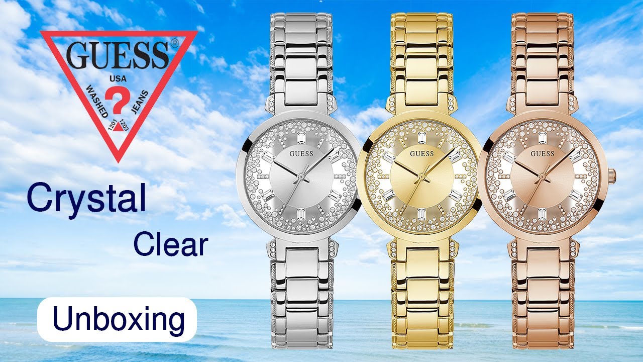  Shop Authentic Guess Night Life Clear Silver Dial Silver Steel Strap Watch for Women - GW0470L1 - Luxxuri