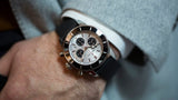 Shop Authentic Breitling Superocean Heritage B01 Chronograph 44 Silver Dial Black Mesh Bracelet Watch for Men - AB0162121G1S1 - Luxxuri