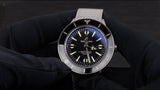  Shop Authentic Breitling Superocean Heritage '57 Black Dial Silver Mesh Bracelet Watch for Men - A10370121B1A1 - Luxxuri