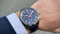  Shop Authentic Tag Heuer Carrera Chronograph Blue Dial Blue Leather Strap Watch for Men - CBN201D.FC6543 - Luxxuri