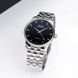  Shop Authentic Mido Baroncelli Ii Automatic Black Dial Silver Steel Strap Watch For Men - M8600.4.18.1 - Luxxuri